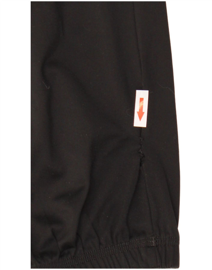 Adidas meninos calças de treino joggers 11-12 anos preto poliéster