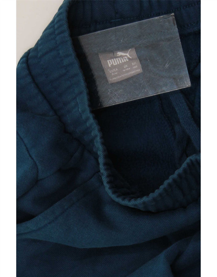 Puma Meninos Calças de Treino Joggers 9-10 Anos Azul