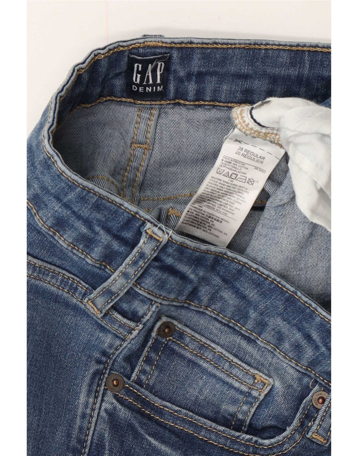 Jeans skinny feminino Gap W28 L30 algodão azul