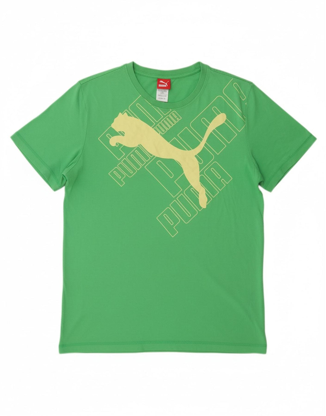Camiseta gráfica masculina PUMA XL verde