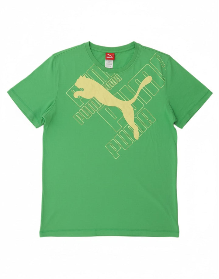 Camiseta gráfica masculina PUMA XL verde