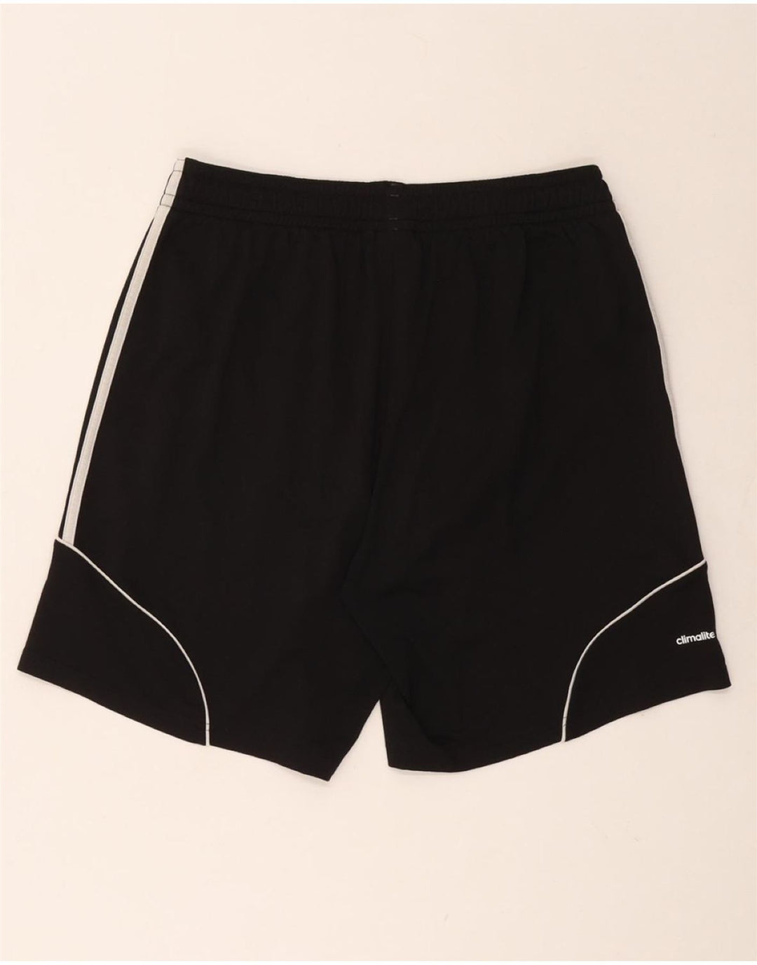 ADIDAS Mens Climalite Sport Shorts Grande Poliéster Preto