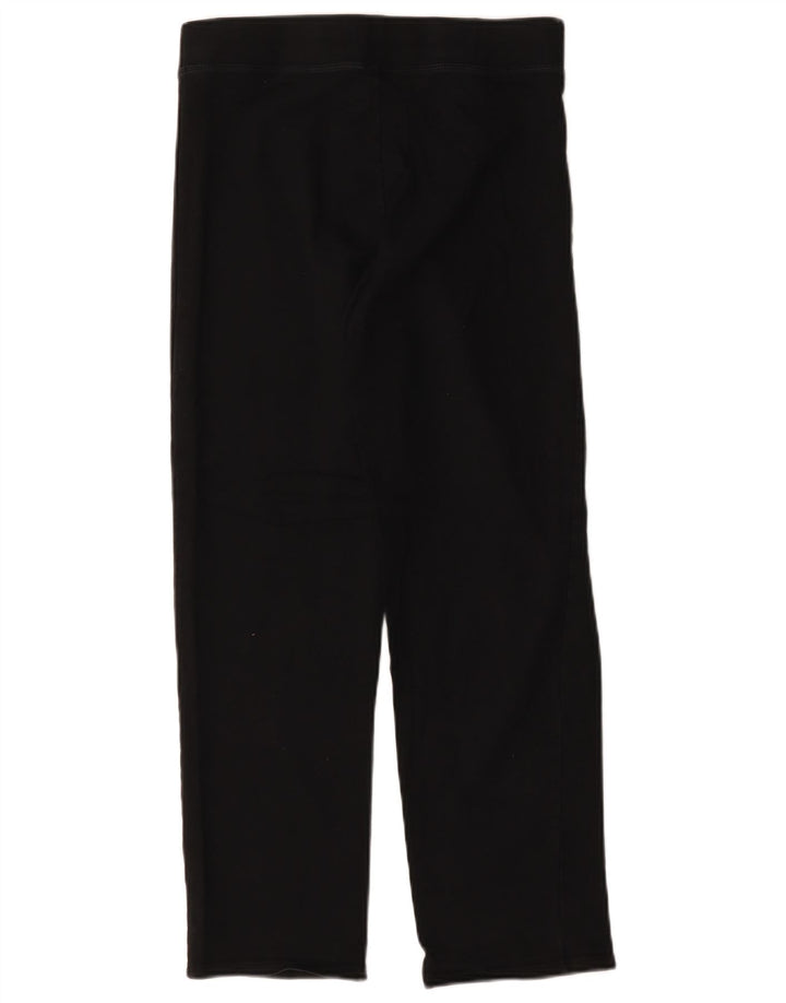 Leggings femininos Marks & Spencer Reino Unido 10 pequeno algodão preto