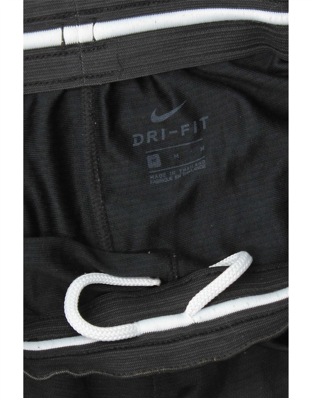Nike Mens Dri Fit Graphic Sport Shorts Médio Preto Poliéster
