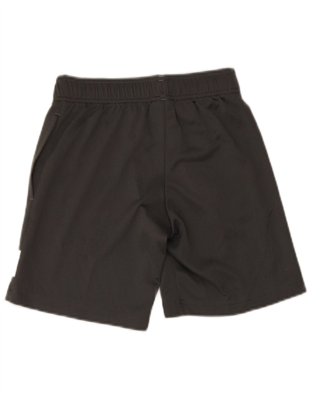 Shorts esportivos Adidas Boys Climacool 9-10 anos cinza colorblock poliéster