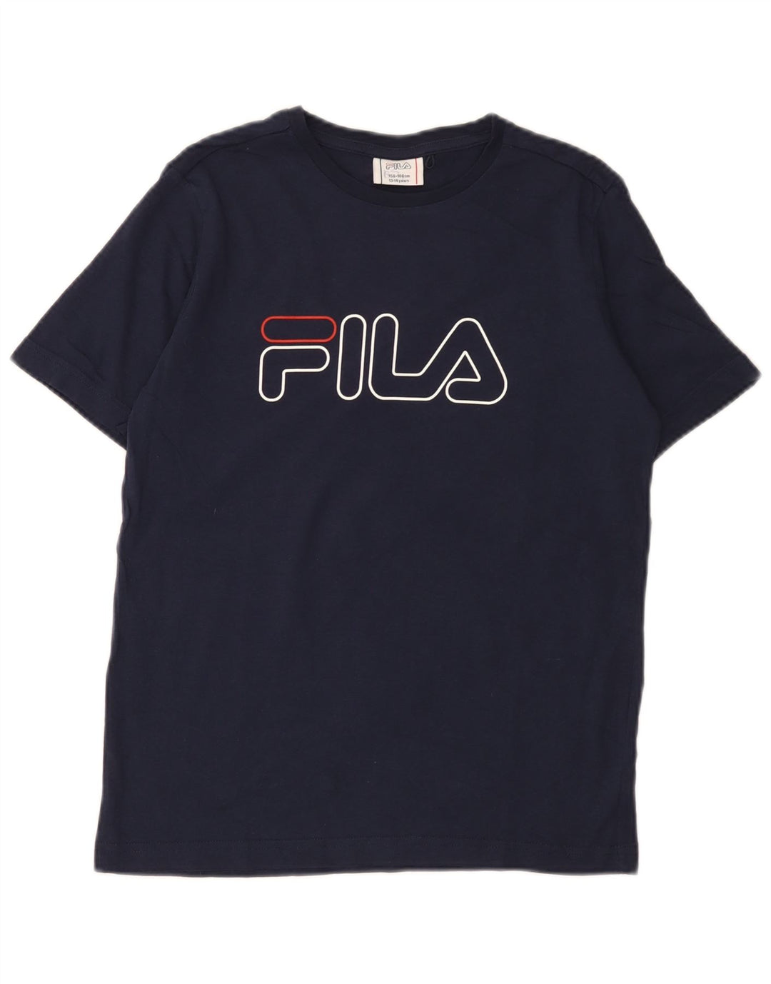 Top Fila Boys Graphic T-Shirt 13-14 Anos Azul Marinho