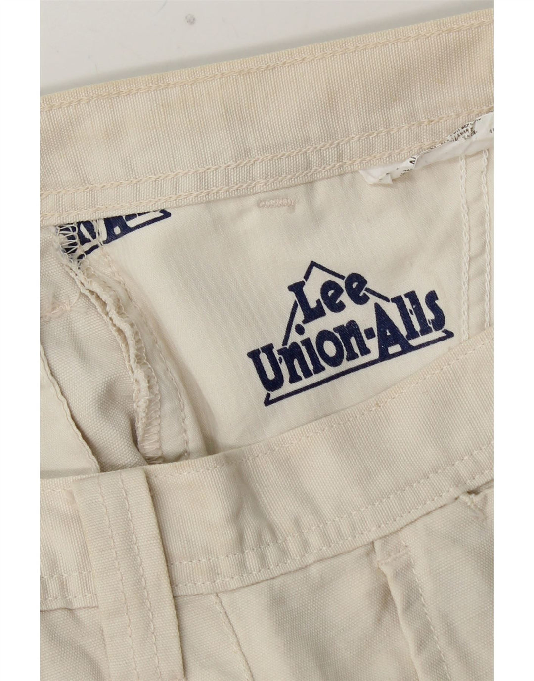 Calça chino reta masculina LEE W36 L30 branco