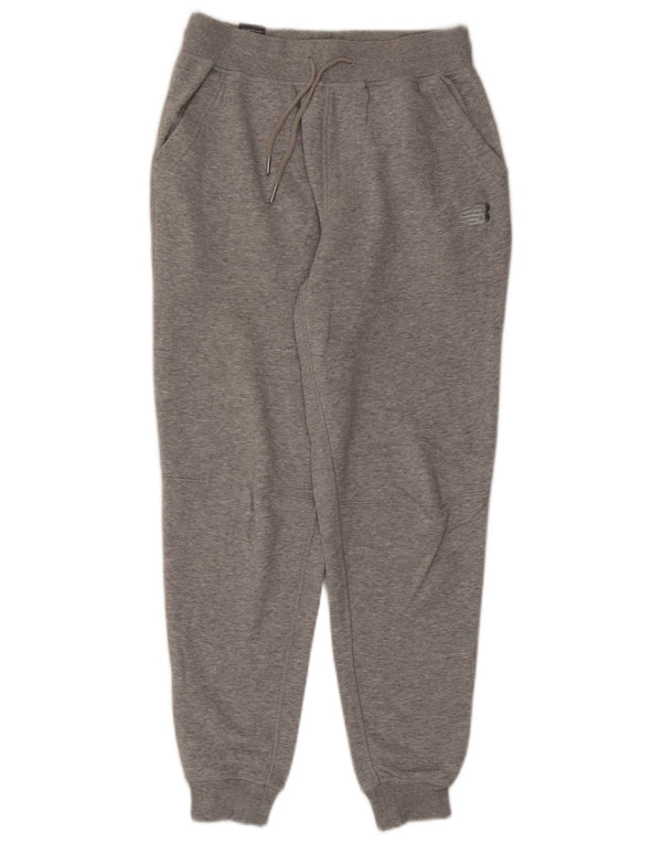 Calça esportiva feminina NEW BALANCE Joggers UK 6 XS cinza algodão
