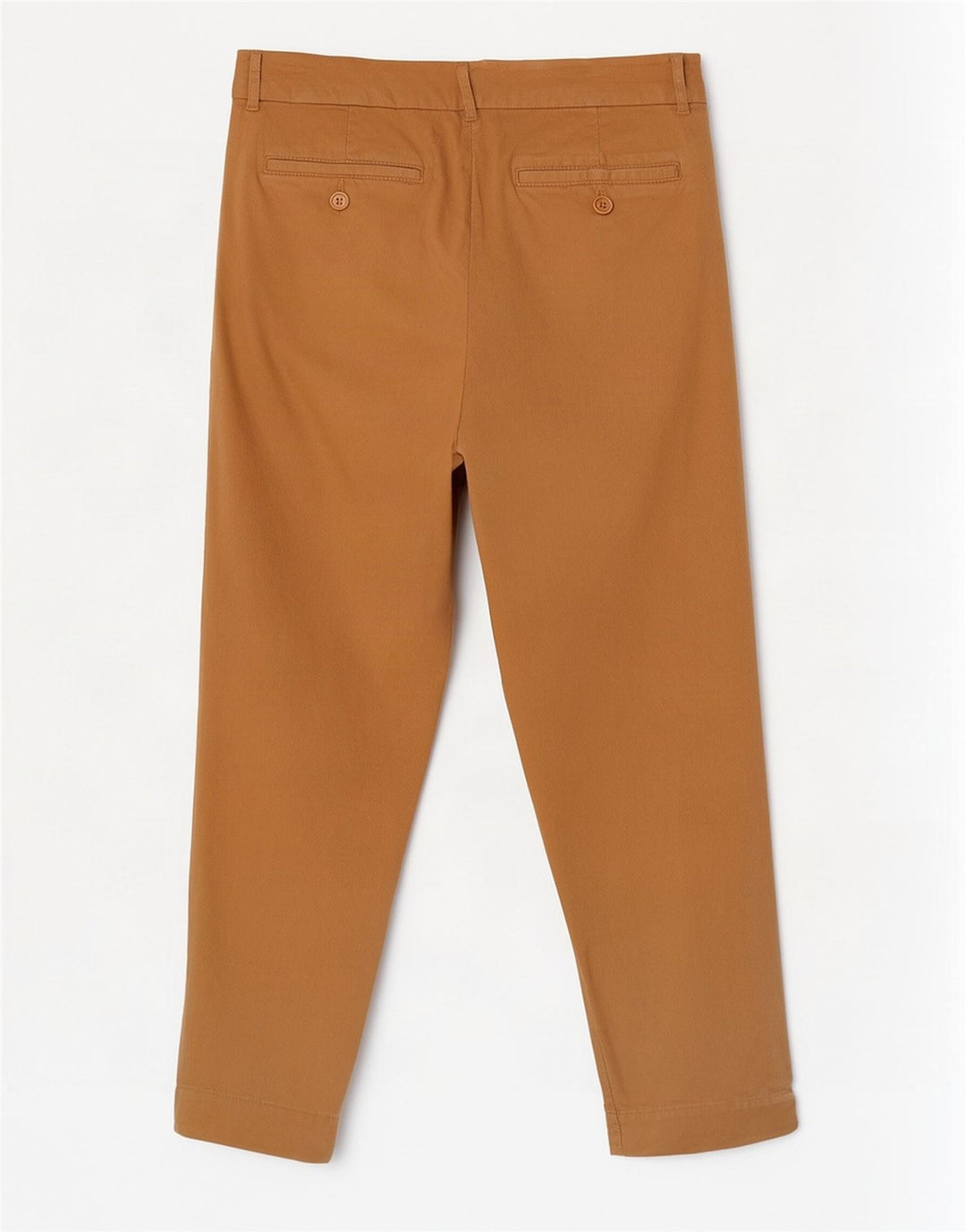 Calças cortadas femininas Benetton W30 L23 bege