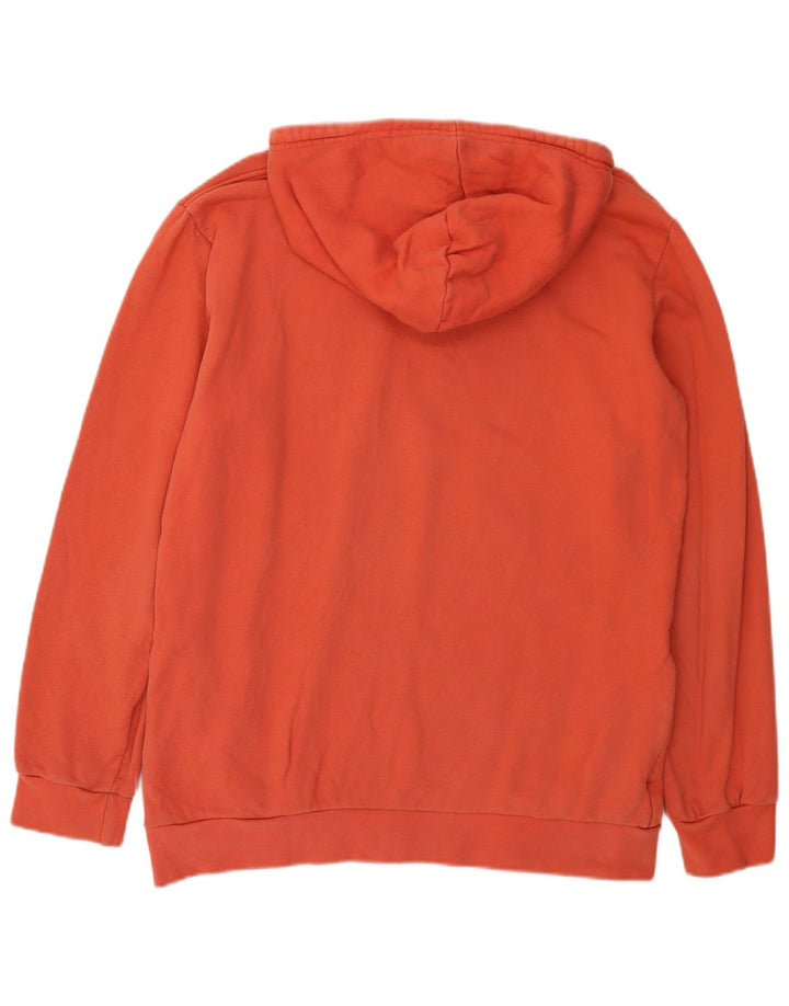 Adidas Mens Graphic Hoodie Jumper Médio Algodão Vermelho