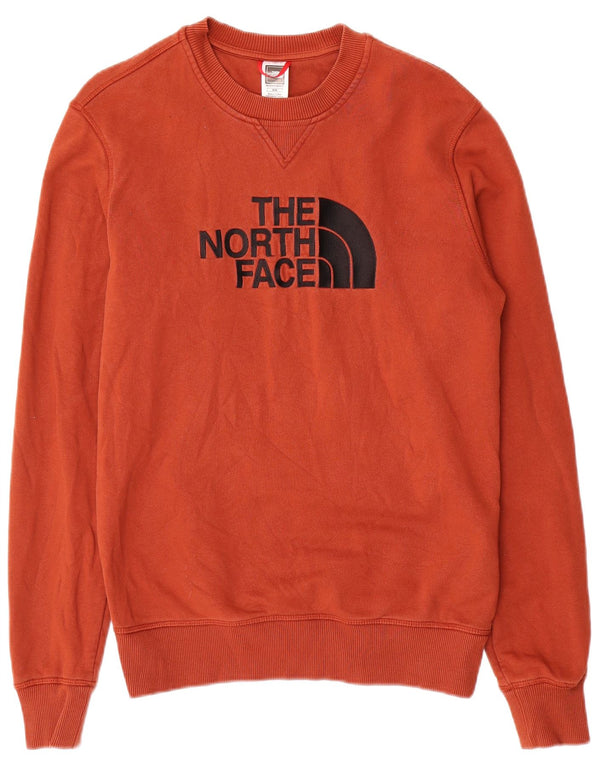 THE NORTH FACE moletom gráfico masculino jumper médio laranja