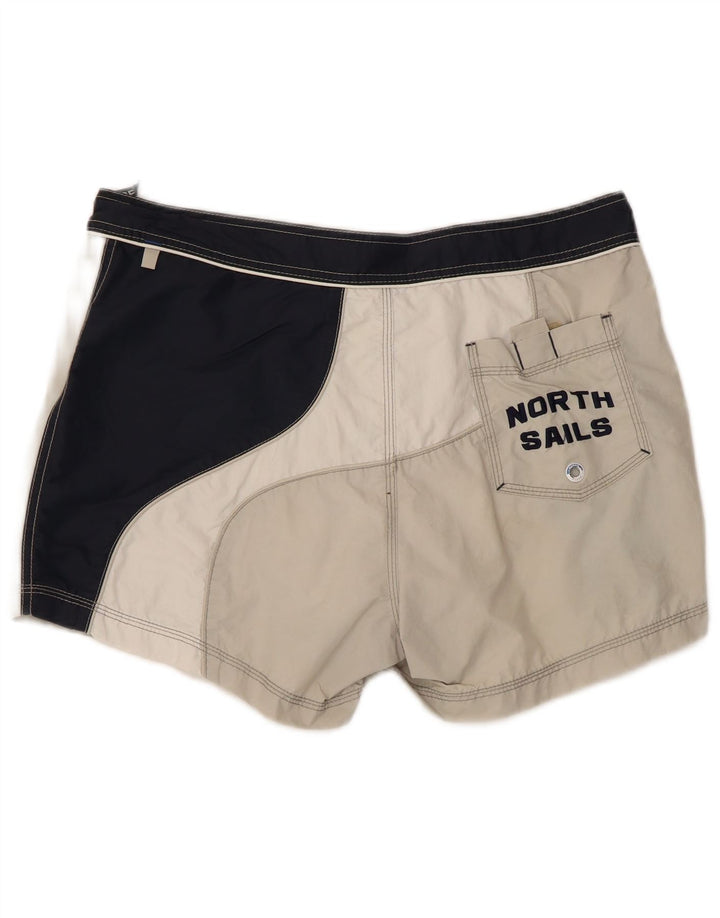 Shorts de natação masculino North Sails Graphic médio multicolorido