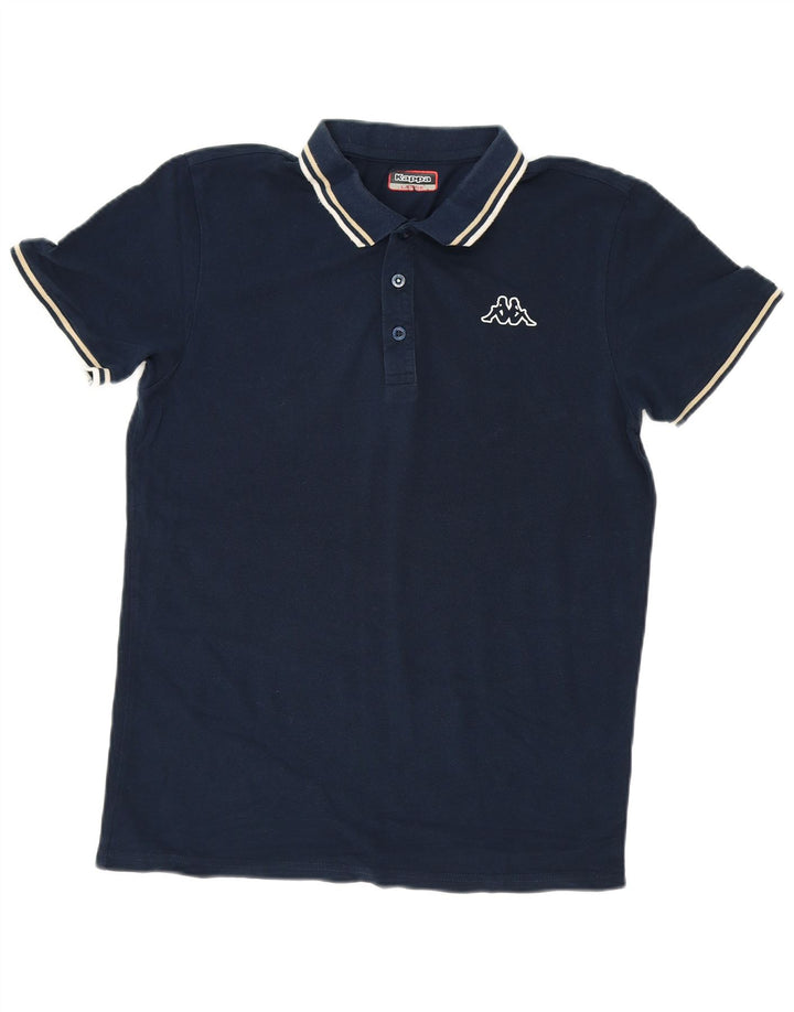 Camisa polo masculina KAPPA grande azul marinho