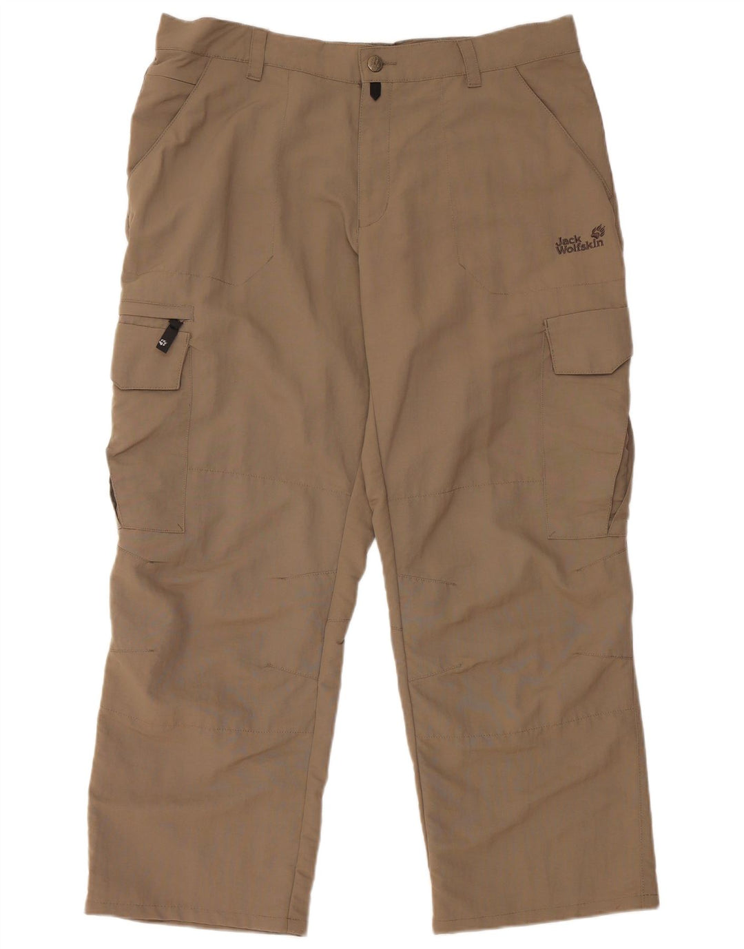 Calça cargo reta masculina JACK WOLFSKIN XL W40 L27 bege