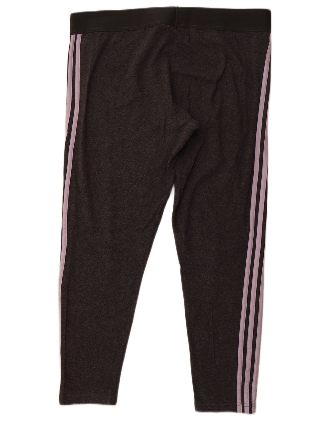 ADIDAS Womens Crop Leggings UK 20/22 XL Cinza Algodão