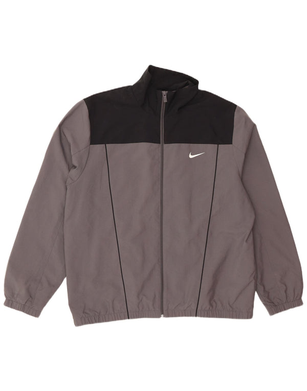 Nike Mens Treino Top Jacket 2XL Cinza Colourblock Poliéster