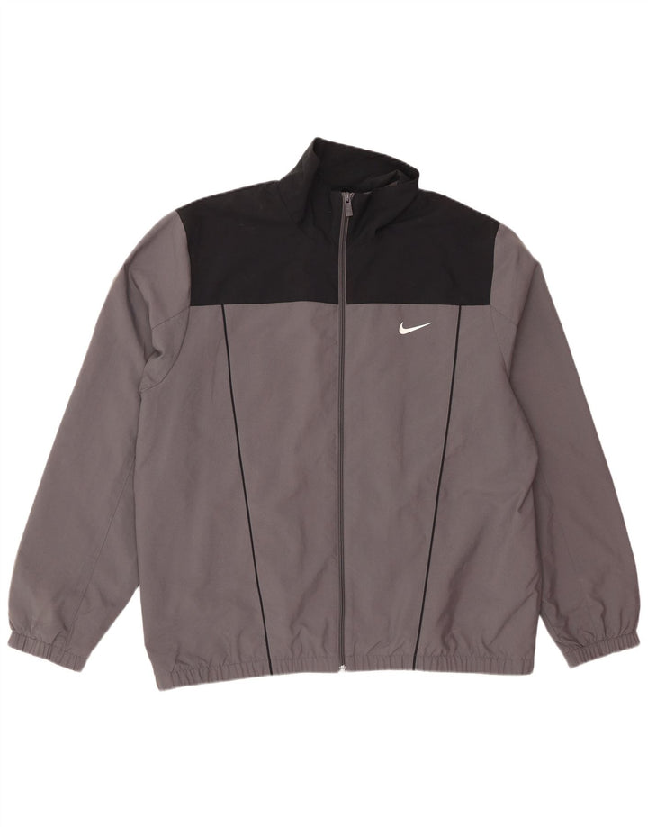 Nike Mens Treino Top Jacket 2XL Cinza Colourblock Poliéster