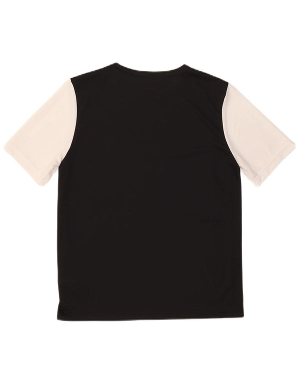 Camiseta Adidas Boys Aeroready Top 13-14 Anos Preto Colorblock Poliéster