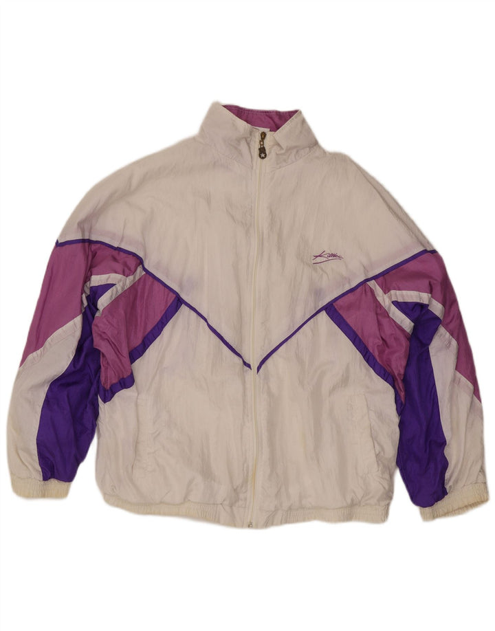 Killtec Mens Treino Top Jacket XL Branco Colourblock Poliéster