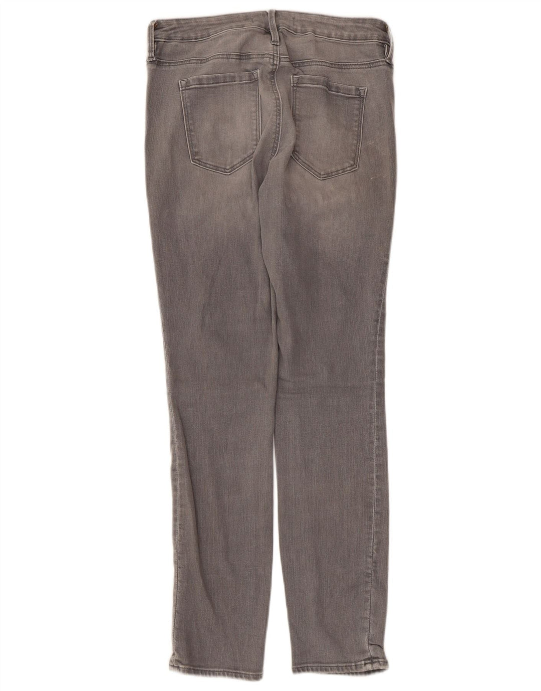Calça jeans feminina ATHLETA US 4 pequena W30 L29 algodão cinza