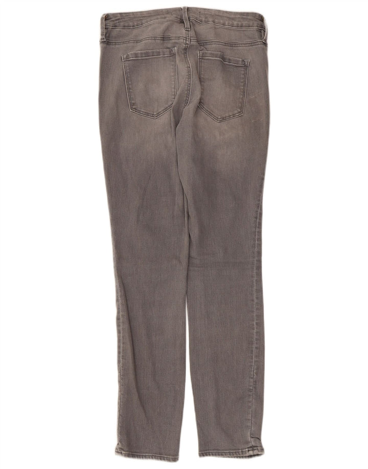 Calça jeans feminina ATHLETA US 4 pequena W30 L29 algodão cinza