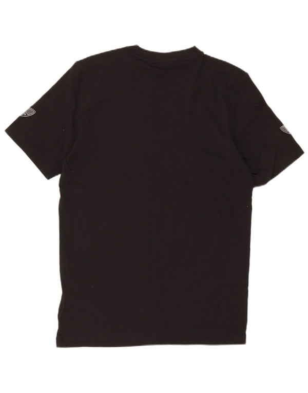 Adidas Mens Graphic T-Shirt Top XS Algodão Preto