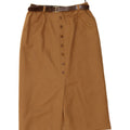 BRENDELLA Womens Straight Skirt W30 Medium  Brown Wool Vintage Brendella and Second-Hand Brendella from Messina Hembry 