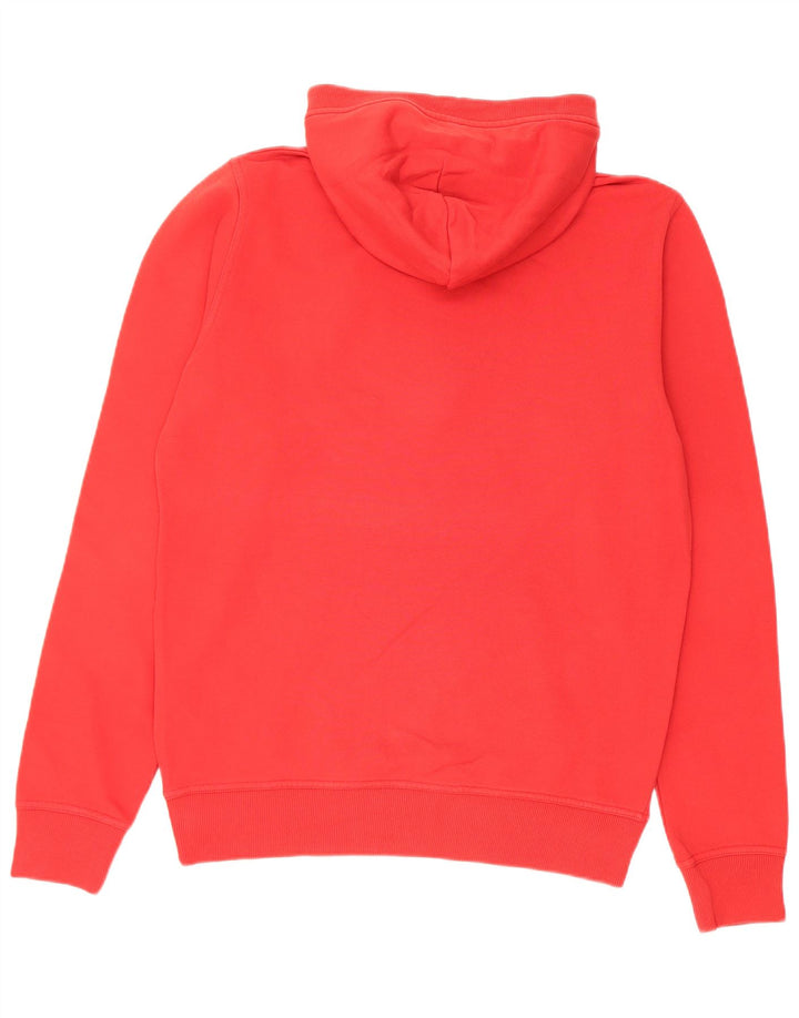 Gant moletom com capuz masculino gráfico médio algodão vermelho