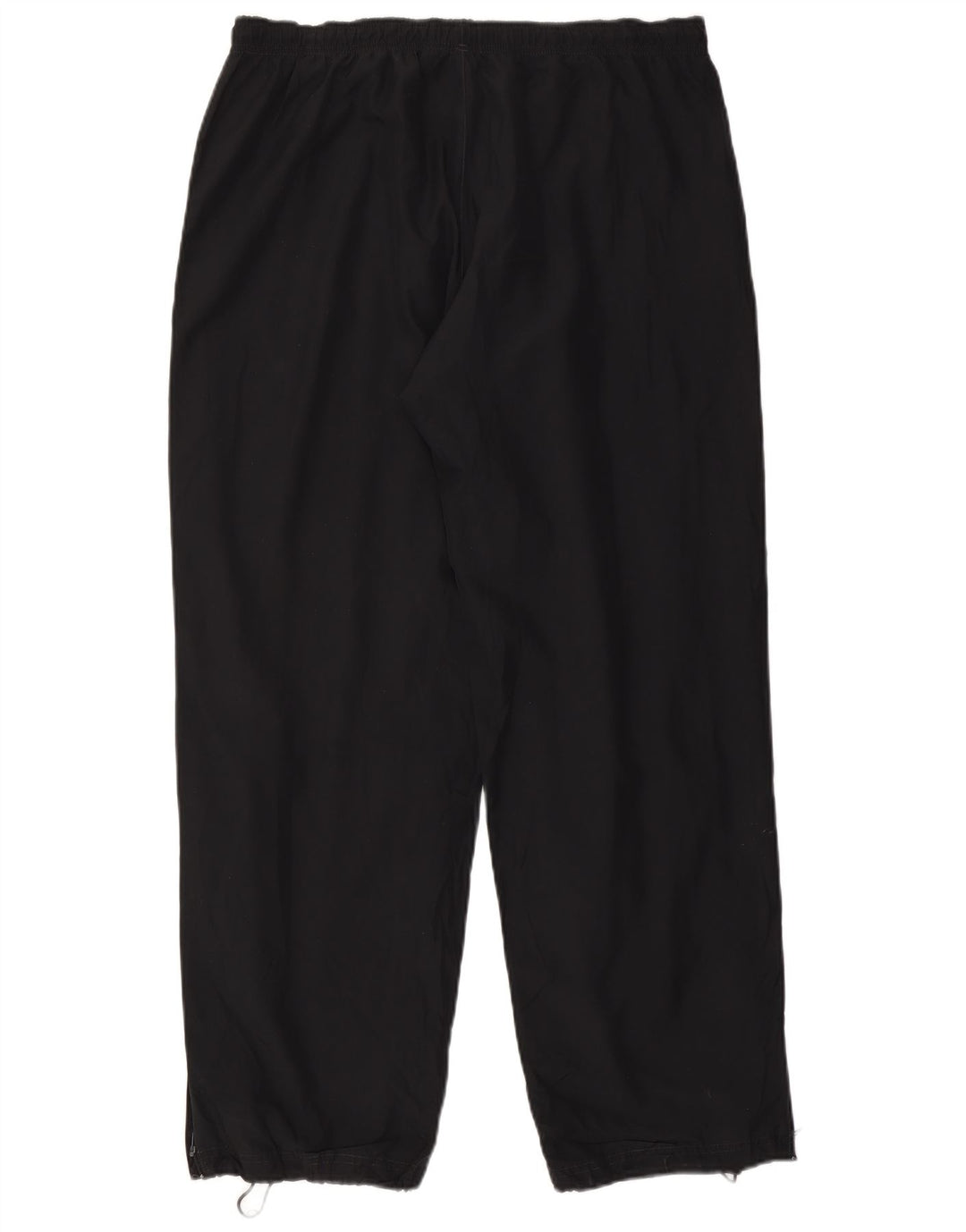 Calça de treino masculina Puma grande preta de nylon esportivo