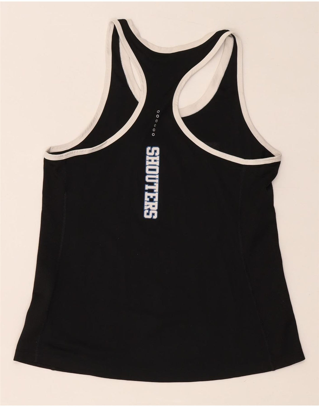 Nike Womens Saint Thomas Graphic Vest Top UK 14 Grande Poliéster Preto