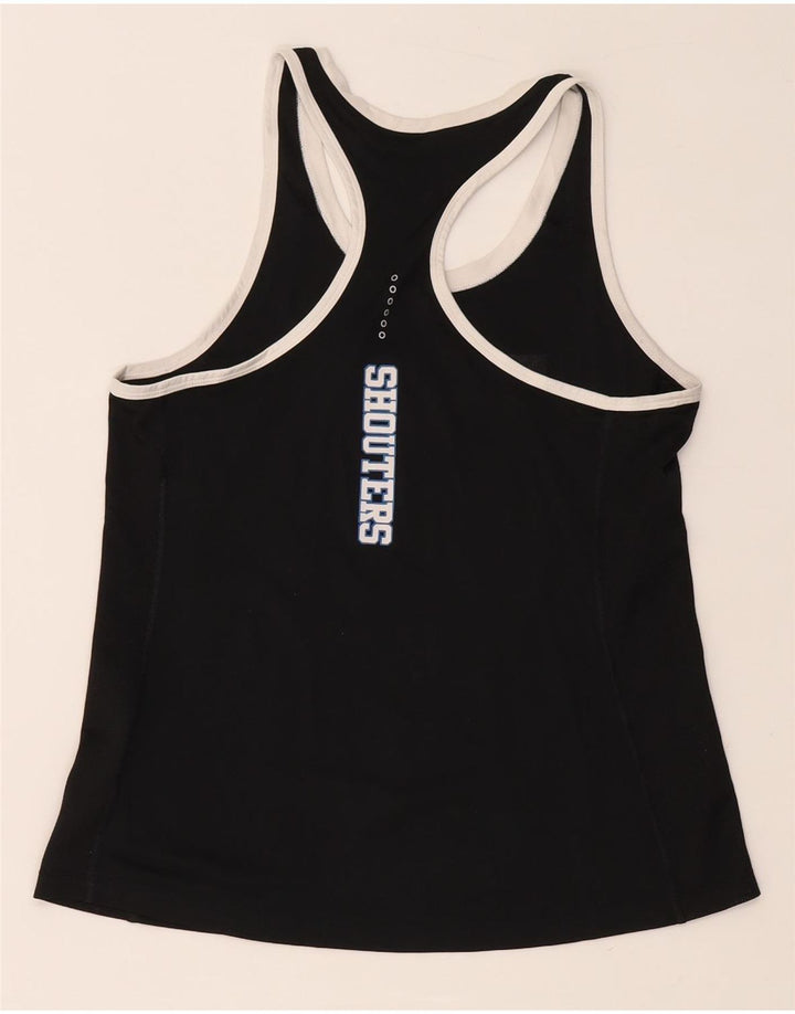 Nike Womens Saint Thomas Graphic Vest Top UK 14 Grande Poliéster Preto