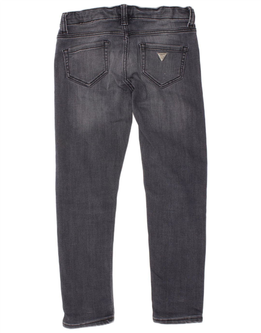 Jeans skinny feminino GUESS 6-7 anos W26 L22 algodão cinza