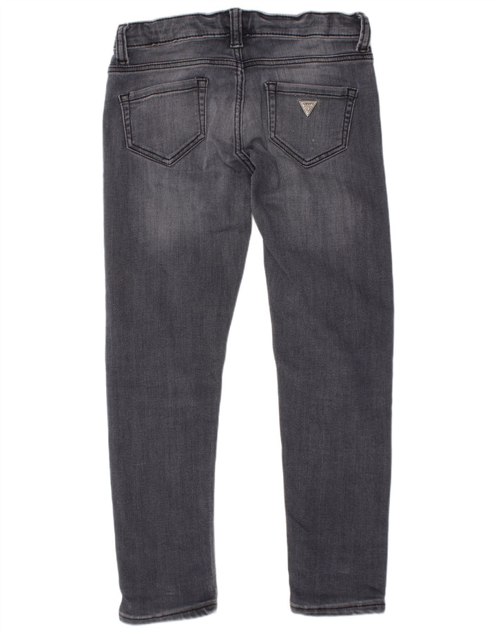 Jeans skinny feminino GUESS 6-7 anos W26 L22 algodão cinza