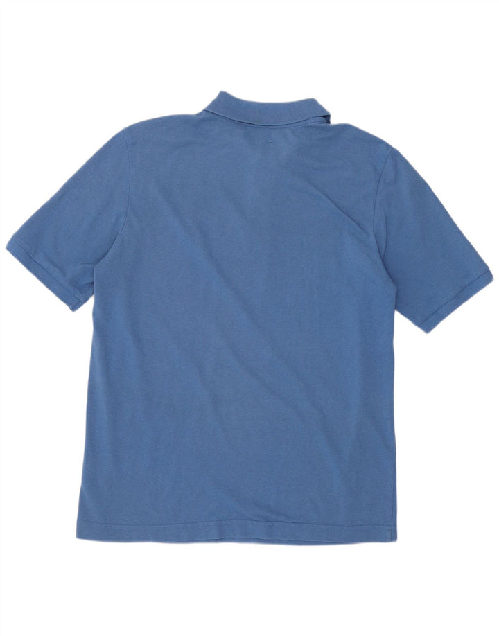 Camisa polo masculina Kappa grande algodão azul