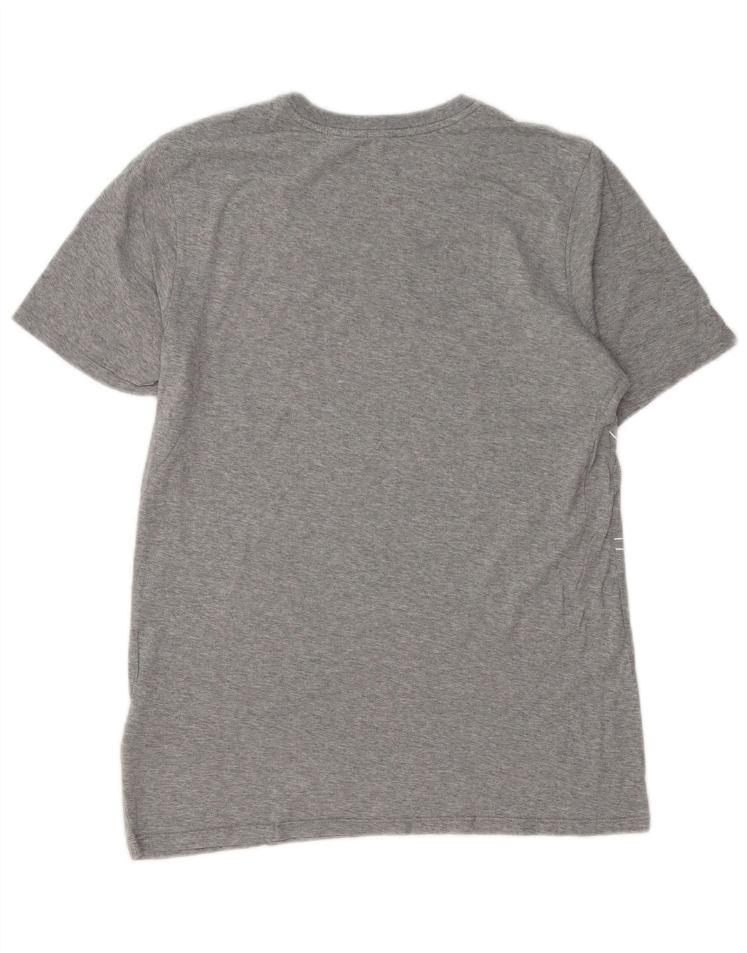 Camiseta masculina Nike Athletic Fit gráfica top pequeno algodão cinza