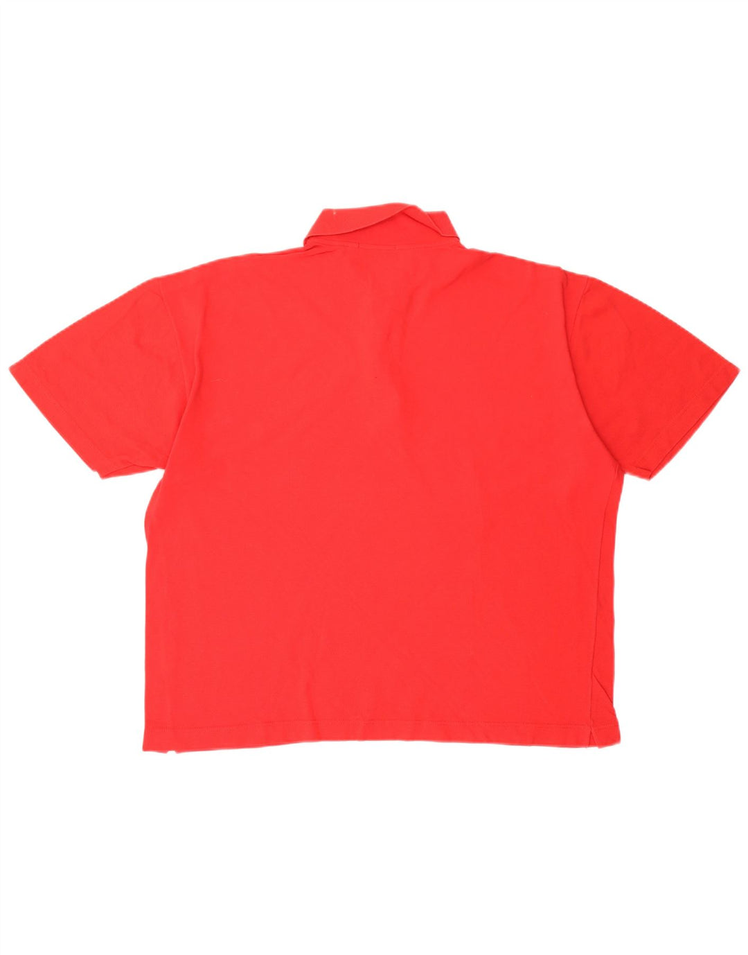 Camisa polo masculina UNGARO grande algodão vermelho