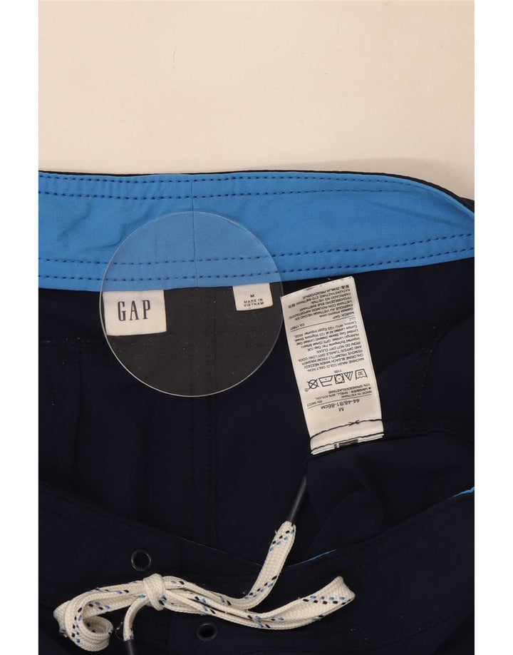 Shorts de natação masculino Gap médio azul marinho nylon