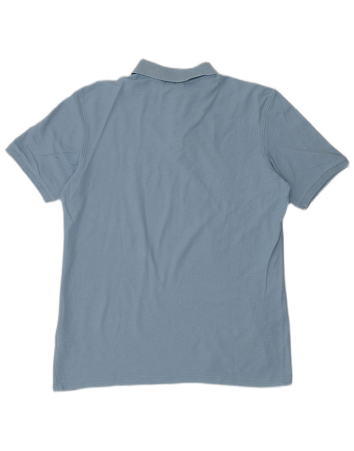 Camisa polo masculina FILA grande algodão azul