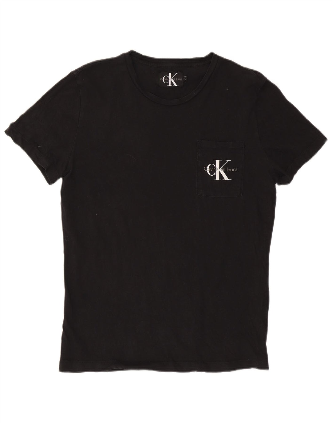 Camiseta masculina CALVIN KLEIN JEANS grande preta