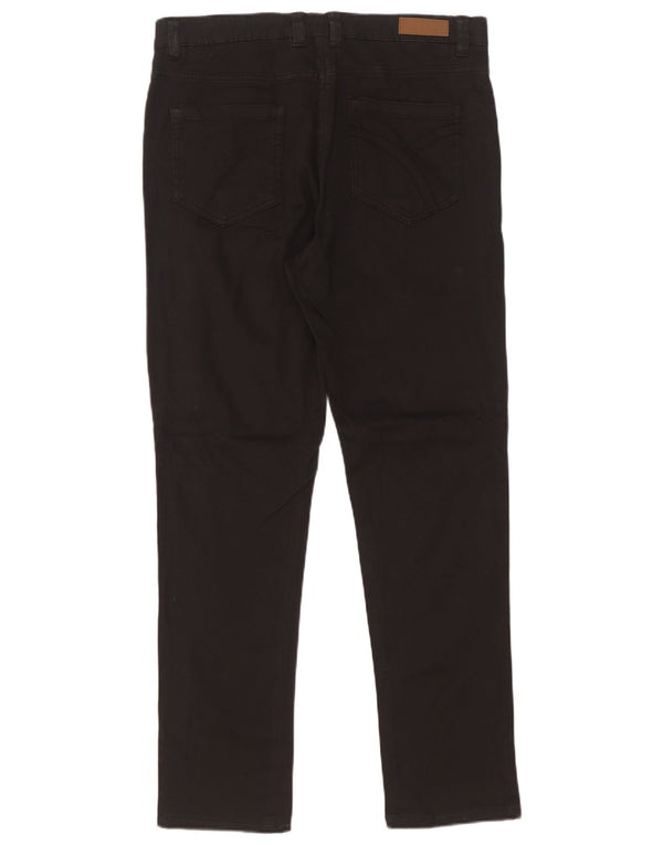 Dack's Womens Slim Jeans W32 L29 Black Cotton