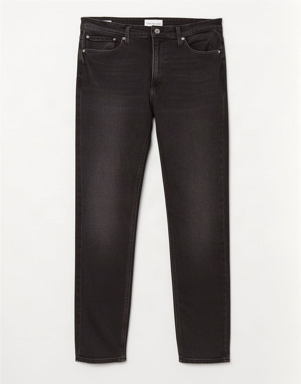 Calvin Klein Mens Slim Jeans W36 L34 Grey Cotton