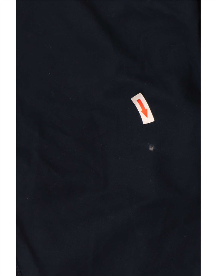 Calça cargo slim masculina Marks & Spencer W36 L31 algodão azul marinho