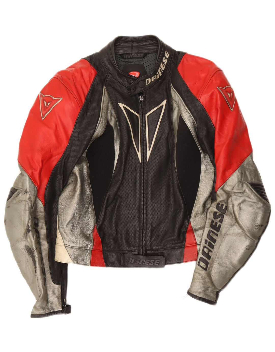 Conjunto gráfico masculino Dainese de 2 peças tamanho 50 pequeno W34 L28 preto motociclista