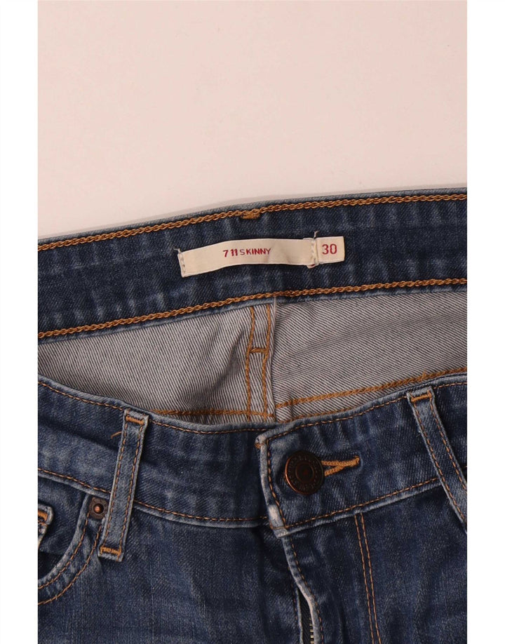 Calça Jeans Levis 711 Skinny W30 L29 Azul