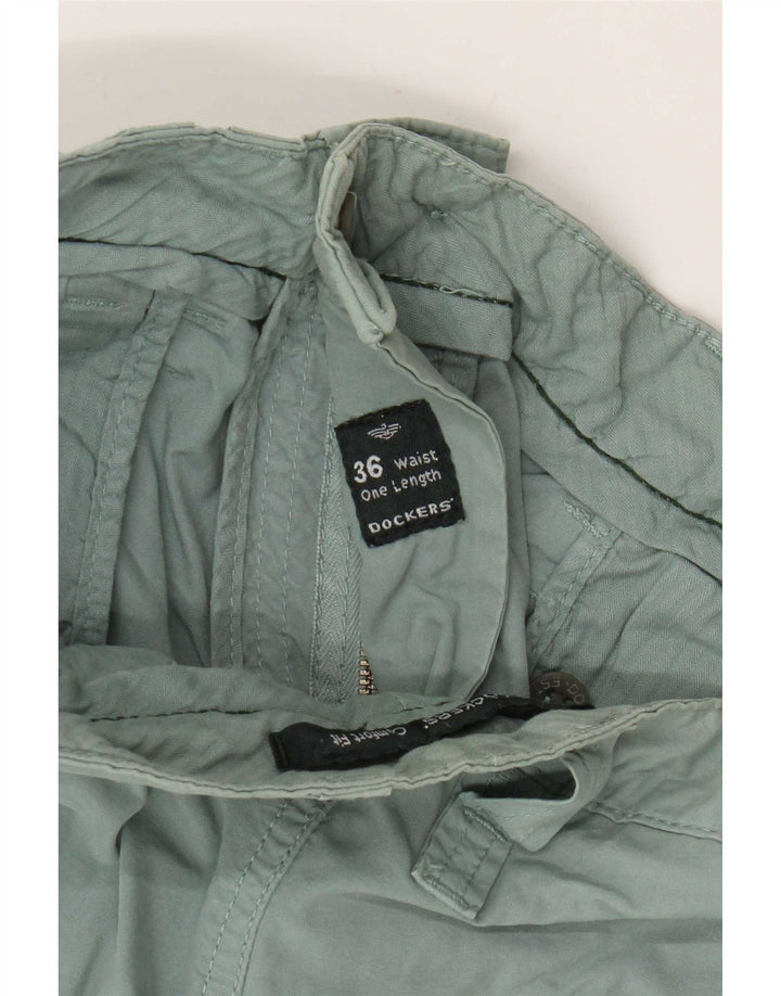 Shorts masculino Dockers Comfort Fit Chino W36 grande verde