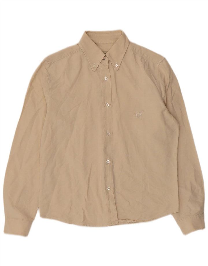 Camisa feminina Henry Cottons IT 44 algodão bege médio