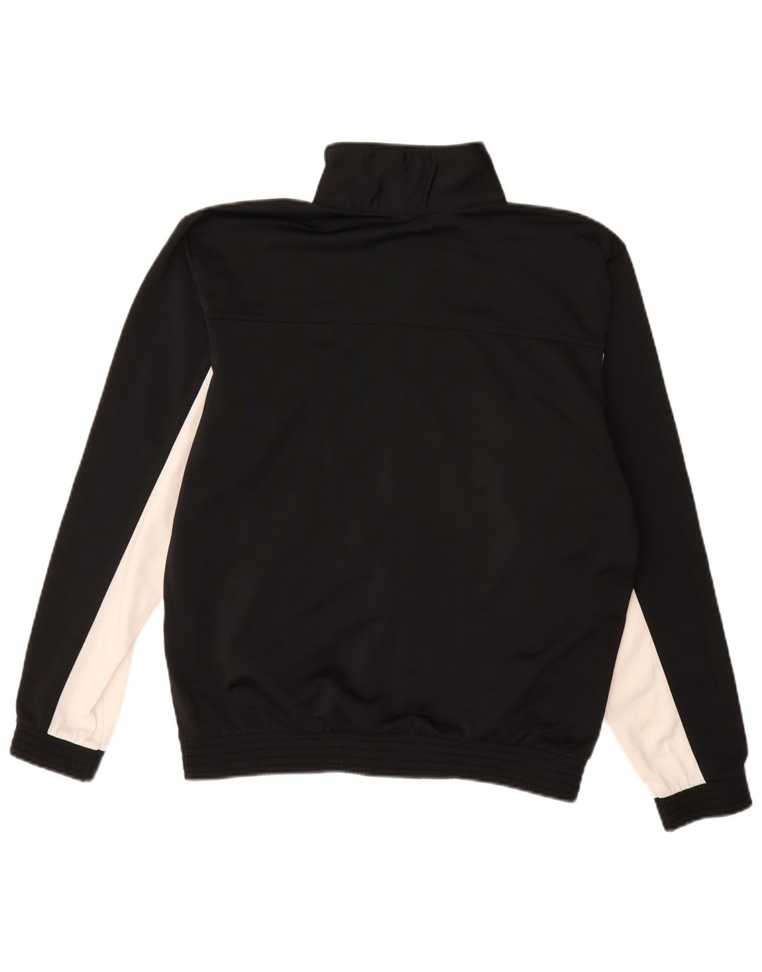 CHAMPION Mens Treino Top Jaqueta Grande Poliéster Colorblock Preto