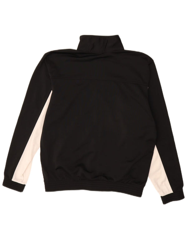 CHAMPION Mens Treino Top Jaqueta Grande Poliéster Colorblock Preto