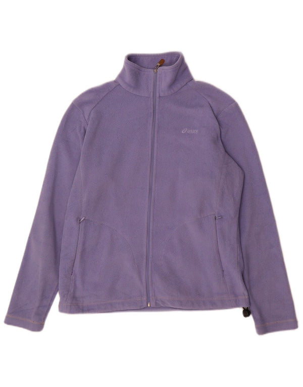 Jaqueta Asics Feminina Fleece UK 14 Médio Roxo
