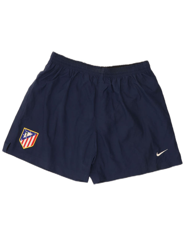 Shorts esportivos masculinos Nike UK 45/47 XL azul marinho poliéster